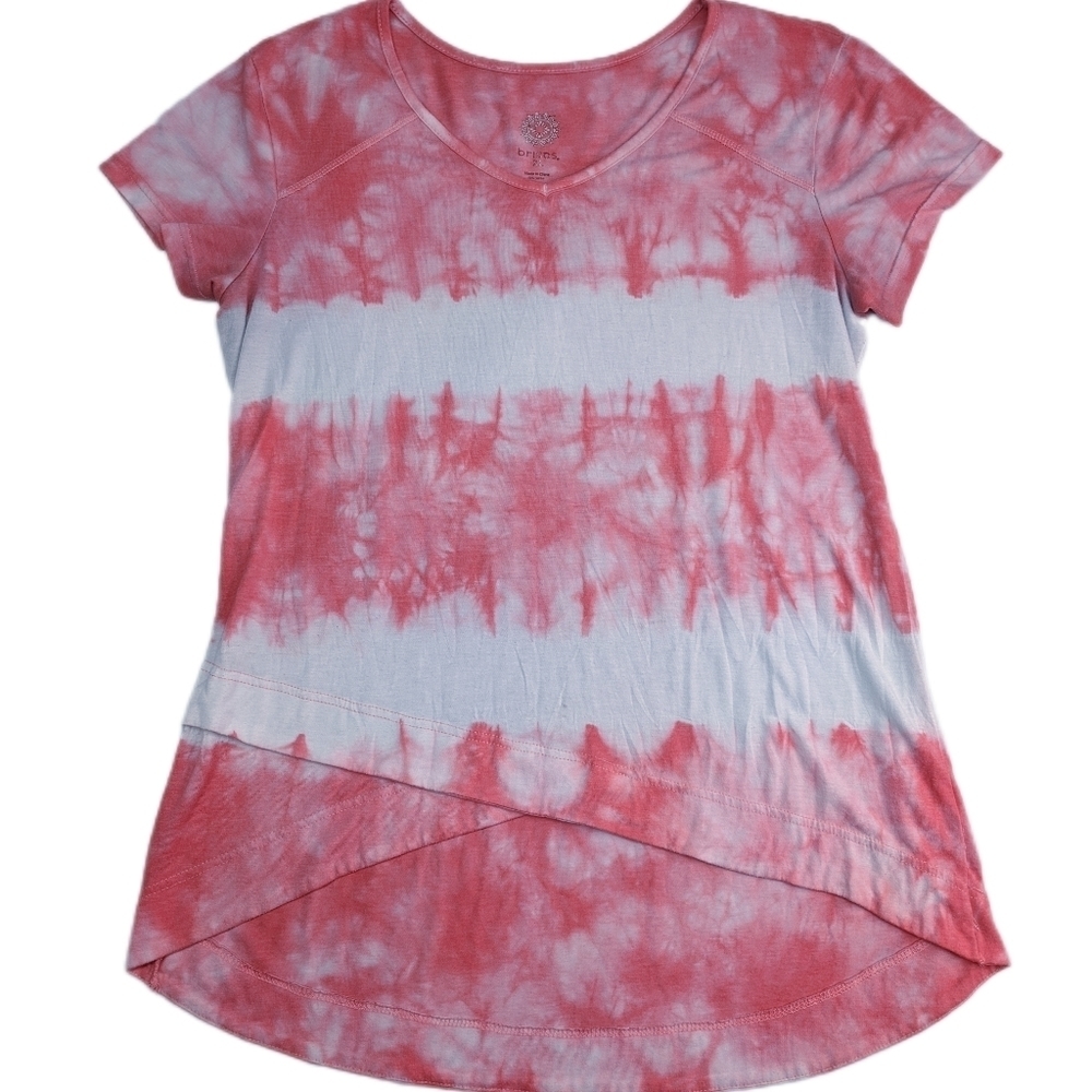 Brisas Tie dye high-low short sleeve T-shirt XL